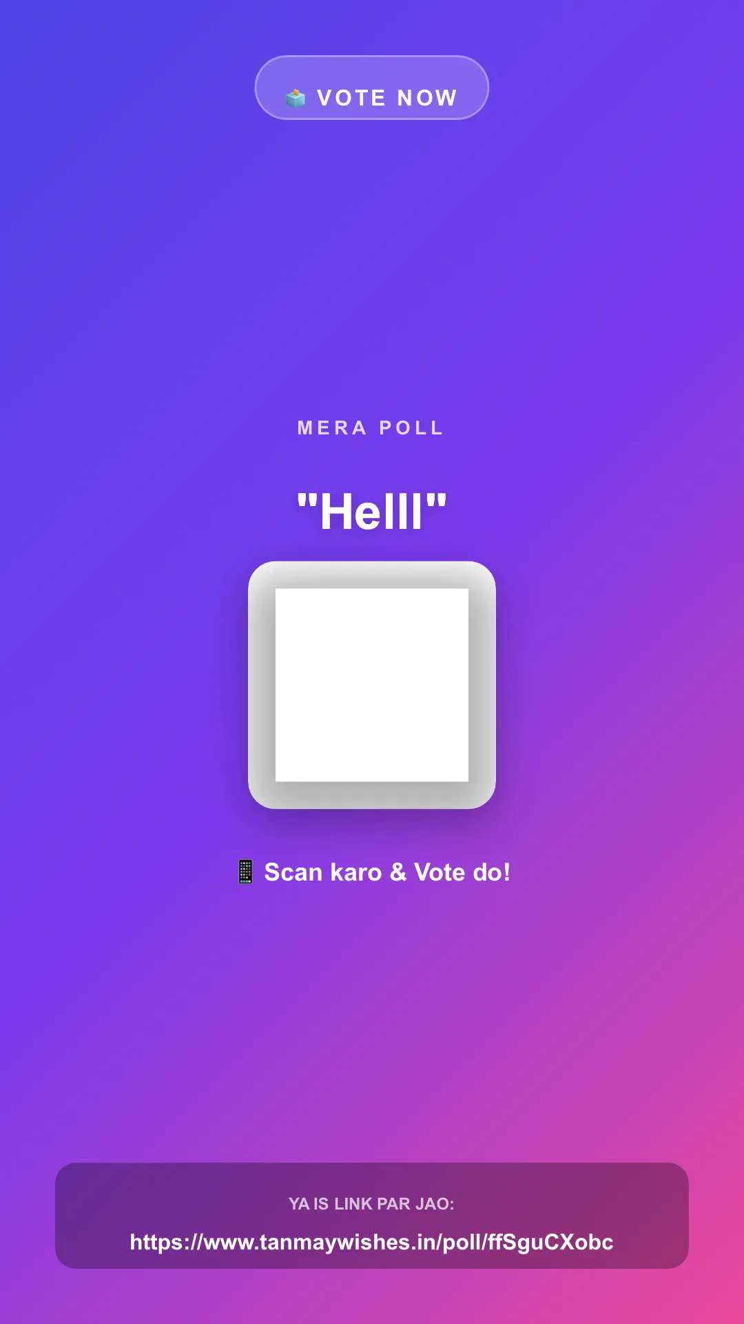 Poll Cover